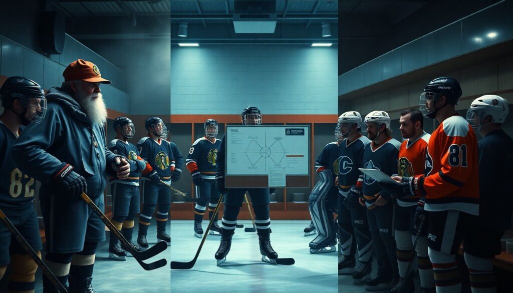 Как устроена командная динамика в профессиональном хоккее: роль капитана и лидеров во взаимодействии на льду - иллюстрация