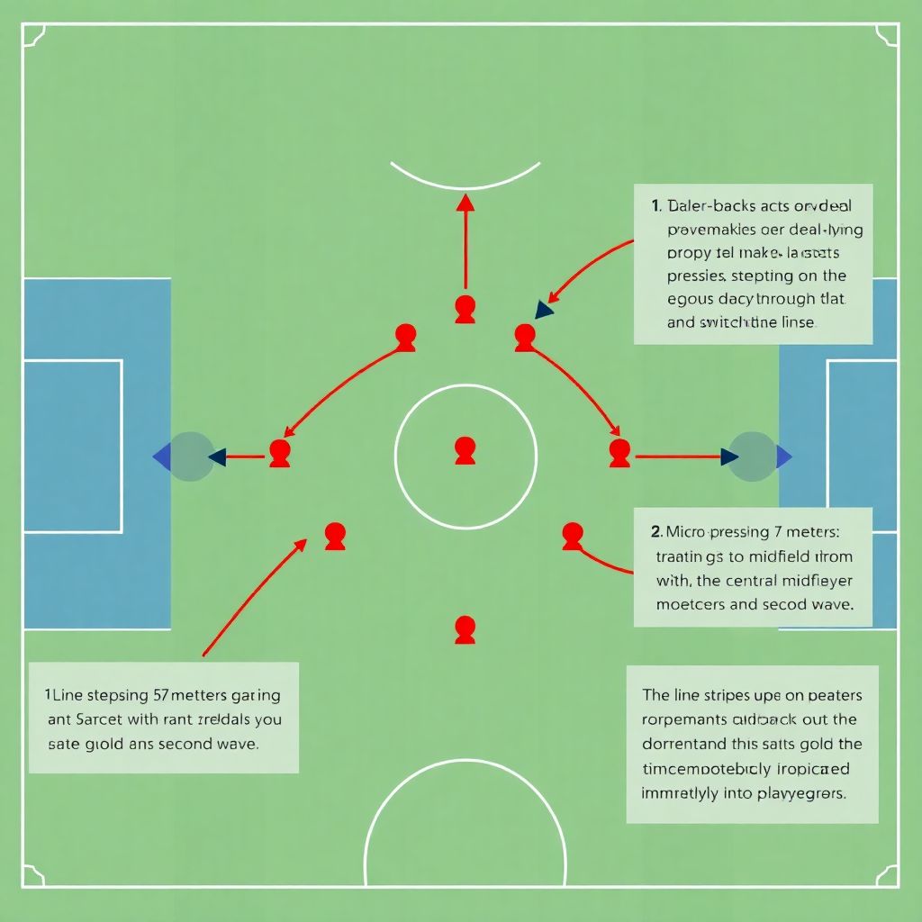 Тактика игровой линии и роли защитников в развитии атакующих комбинаций
