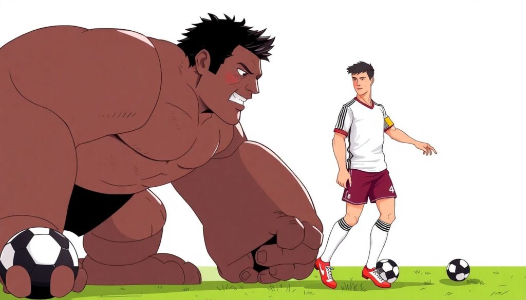 Тактика матчевых встреч: построение обороны против мощной атаки - иллюстрация