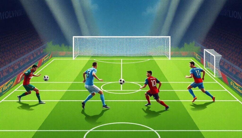 Тактика матчевых встреч: построение обороны против мощной атаки - иллюстрация