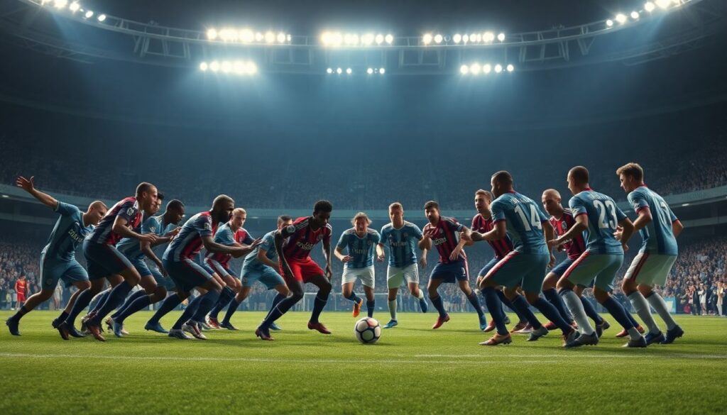 Тактика матчевых встреч: построение обороны против мощной атаки - иллюстрация