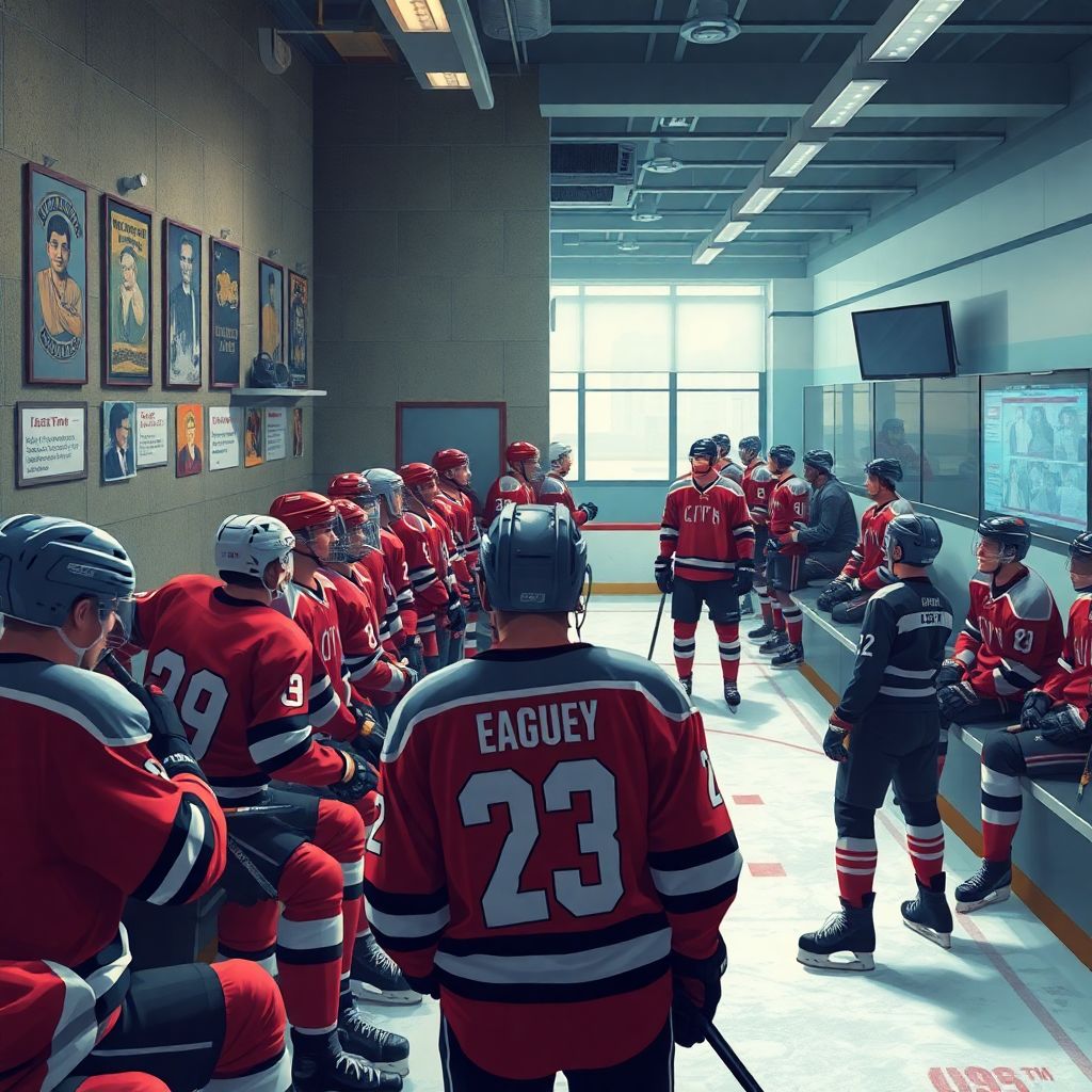 Анализ командных конфликтов и конфликтных ситуаций в хоккее