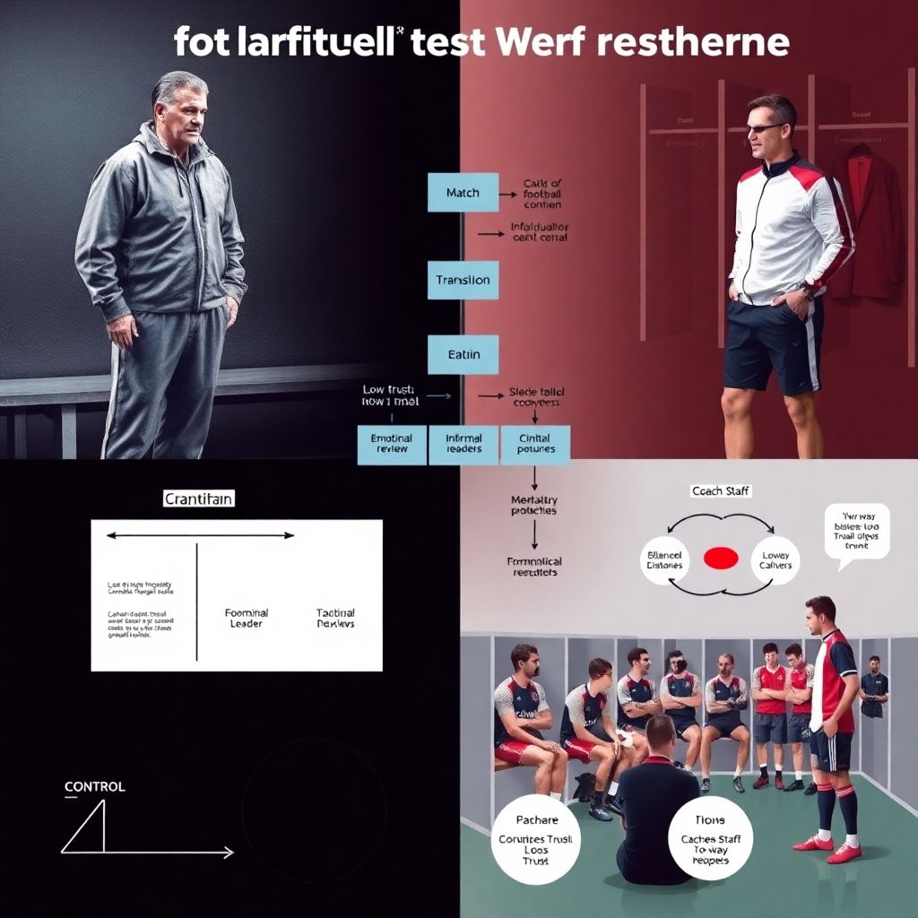 Эволюция тренерских подходов к управлению раздевалкой в современном футболе