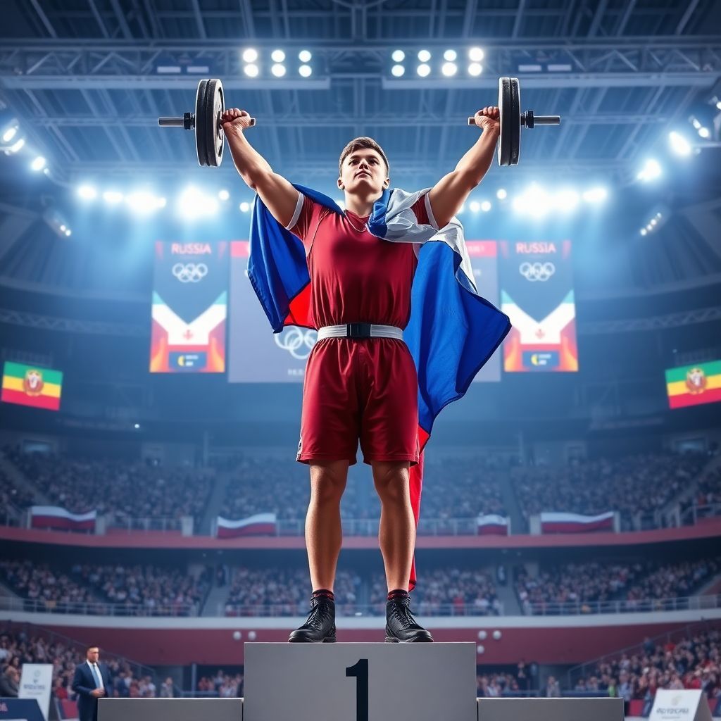 Россия возвращается в мировой спорт: тяжелоатлетам до 23 лет вернули флаг и гимн