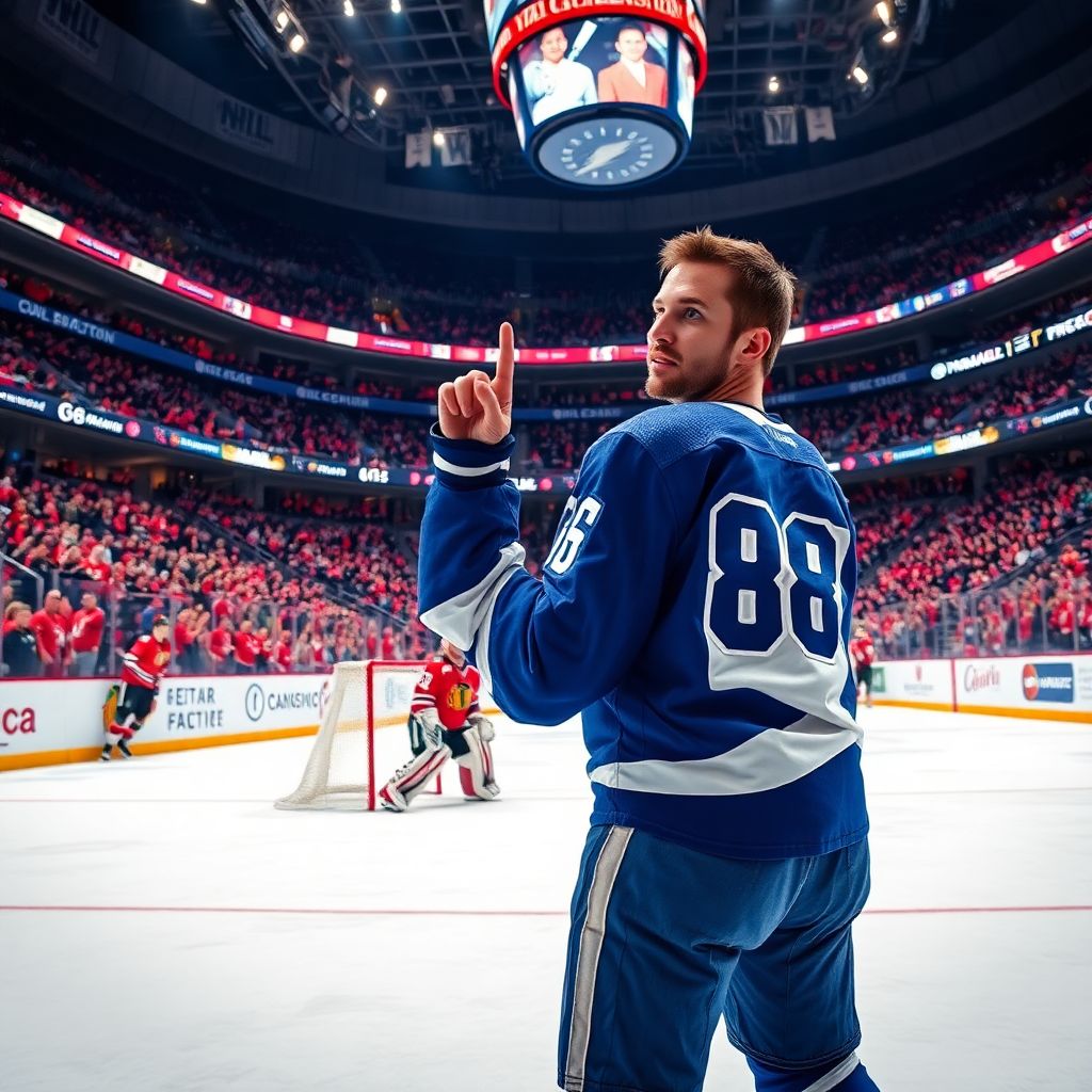 Кучеров заткнул американских фанатов и переписал историю НХЛ в матче с Чикаго