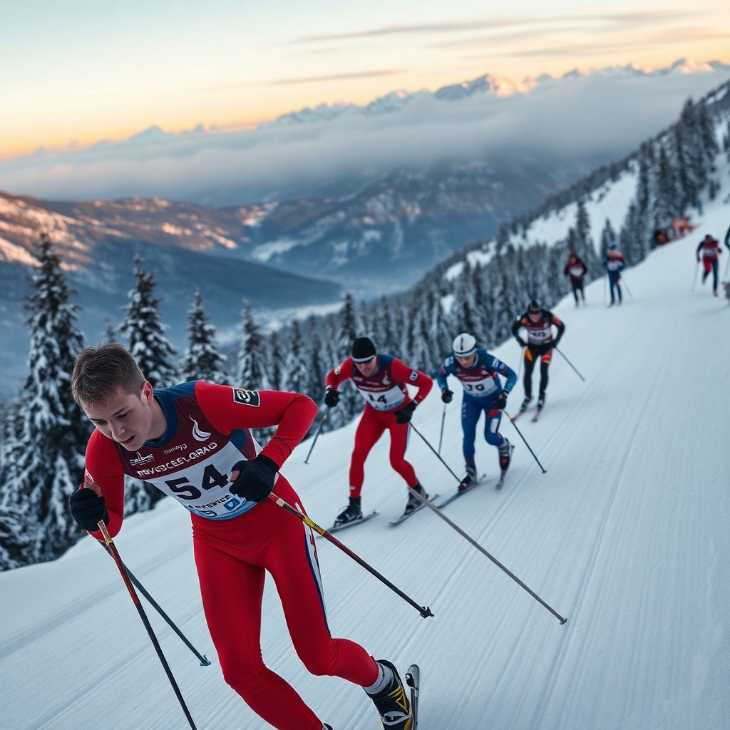 Нереальный рывок Коростелева на Тур де Ски: как россиянин унизил Клебо в гору