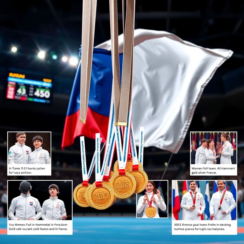 Шесть золотых медалей под российским триколором: юниоры вернули уверенность фехтованию