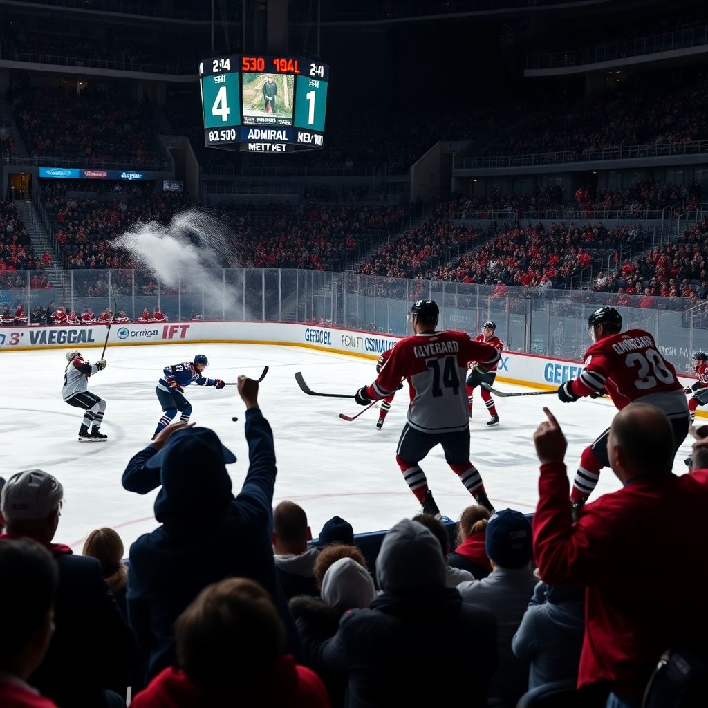 «Авангард» вырвал волевую победу у «Адмирала» в овертайме по буллитам