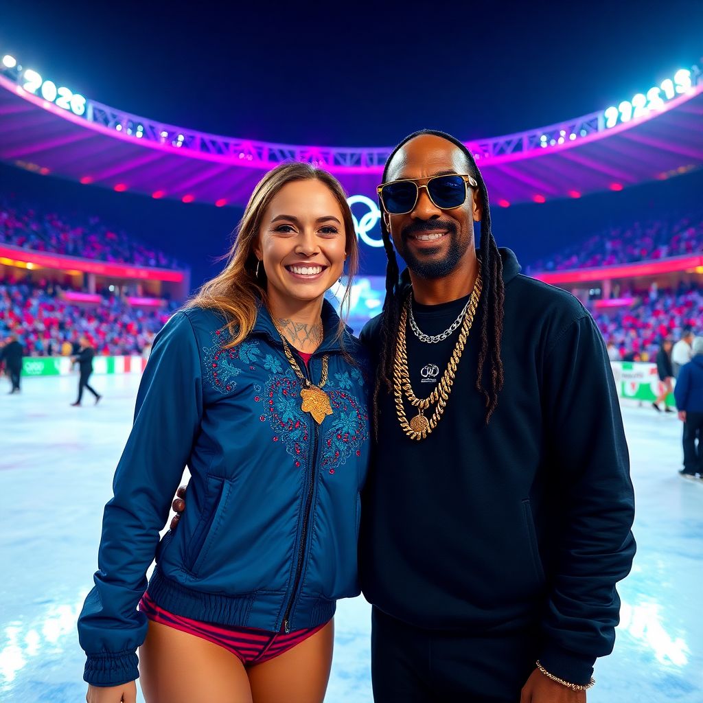 Туктамышева и Снуп Догг: как встреча на Олимпиаде‑2026 в Италии стала вирусной