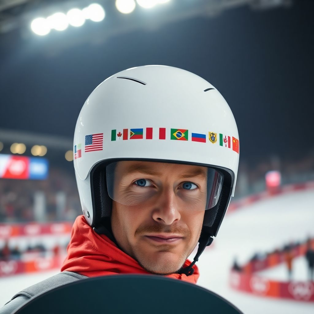 Европейская легенда с российским флагом на шлеме: тихий протест на Олимпиаде‑2026